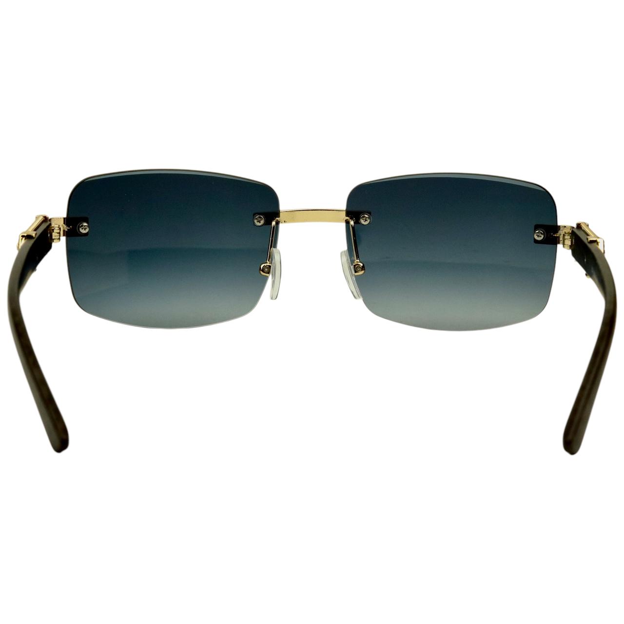 Elite Prism Midnight Black – Rimless Sunglasses