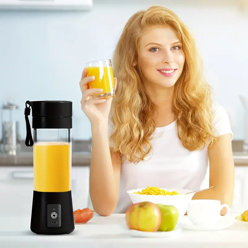Electric Mini Portable Juicer Blender USB Rechargeable