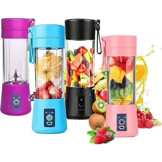 Electric Mini Portable Juicer Blender USB Rechargeable